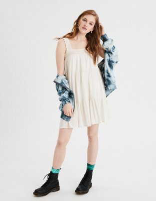 AE Smocked Babydoll Dress