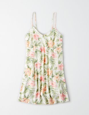 AE Tropical Mini Slip Dress