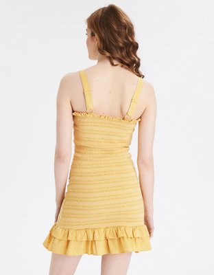 Женские платья American Eagle AE Smocked Bodycon Mini Dress — фото 2