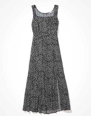 Женские платья American Eagle AE Printed Square Neck Midi Dress — фото 3