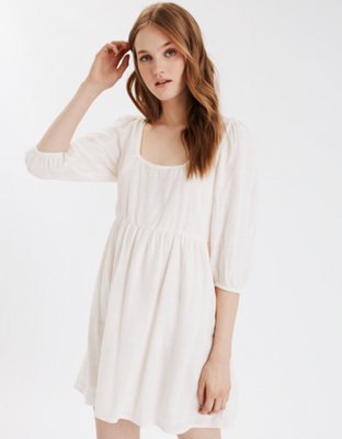 AE Puff Sleeve Babydoll Dress