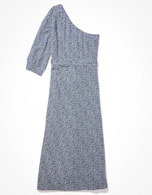 Женские платья American Eagle AE One Shoulder Slit Midi Dress — фото 4