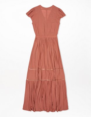 AE Printed Tiered Maxi Dress