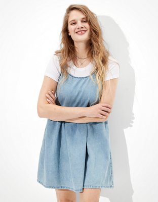 american eagle denim dress