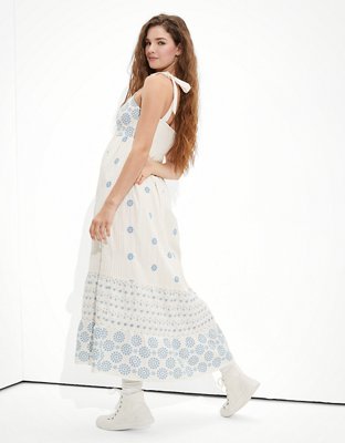 Женские платья American Eagle AE Tie-Strap Midi Dress — фото 2