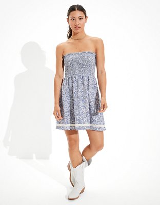 AE Smockin' On Sunshine Strapless Dress