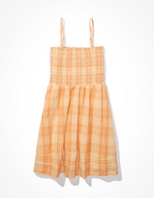 Женские платья American Eagle AE Smockin' On Sunshine Strapless Dress — фото 4