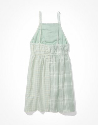 AE Plaid Cami Mini Dress