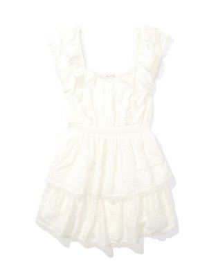 Ae tiered hot sale babydoll dress