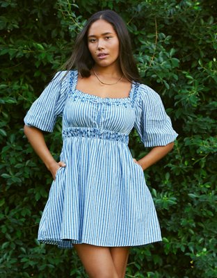 AE Puff Sleeve Mini Dress