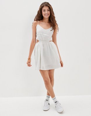 AE Vestido playero con calado