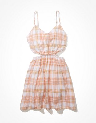 AE Plaid Babydoll Dress