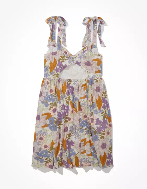 AE Floral Corset Mini Dress