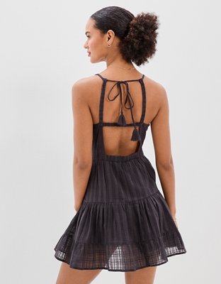Женские платья American Eagle AE Strappy Babydoll Mini Dress — фото 2