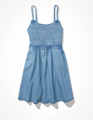 Женские платья American Eagle AE Summer Dream Smocked Tank Dress — фото 3