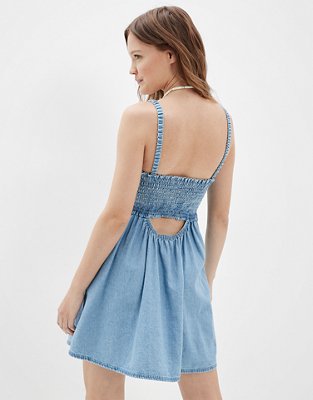 Женские платья American Eagle AE Summer Dream Smocked Tank Dress — фото 2