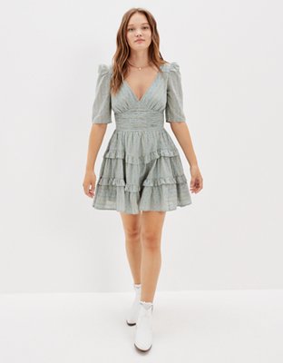 Fit And Flare Mini Dress