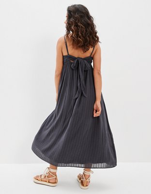 Женские платья American Eagle AE Tie-Back Midi Tube Dress — фото 2