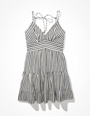 Женские платья American Eagle AE Striped Strappy Babydoll Mini Dress — фото 3