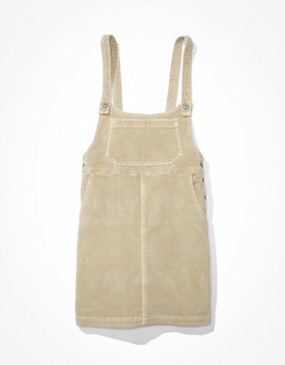 AE Corduroy Overall Mini Dress | American Eagle