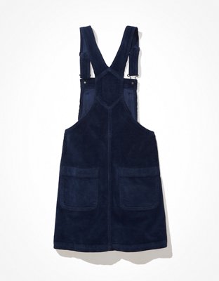 AE Corduroy Overall Mini Dress