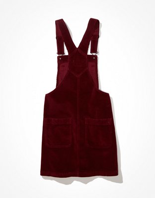 AE Corduroy Overall Mini Dress