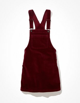 AE Corduroy Overall Mini Dress