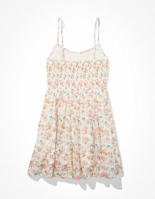 AE Smocked Tiered Mini Dress