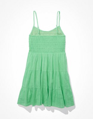 AE Smocked Tiered Mini Dress