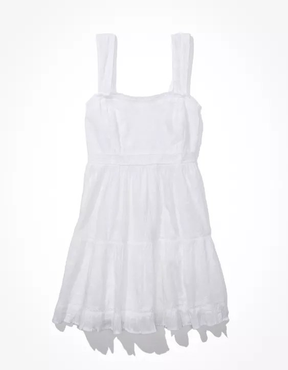 AE Tie-Back Babydoll Mini Dress
