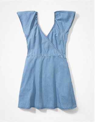 Женские платья American Eagle AE Ruched Mini Dress — фото 2