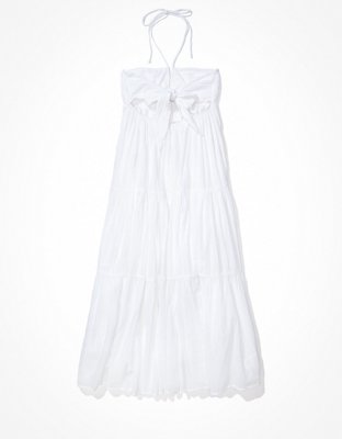 Женские платья American Eagle AE Ruched Halter Midi Dress — фото 4