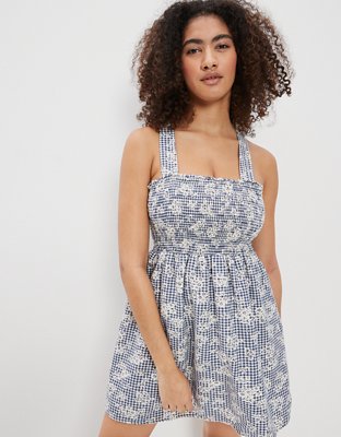 american eagle tie dress women's day dress