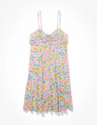 AE Knit Ruched Front Mini Dress