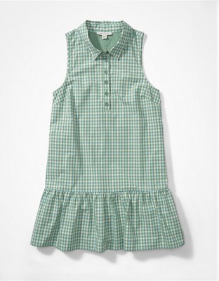Женские платья American Eagle AE Sleeveless Polo Shirt Mini Dress — фото 3