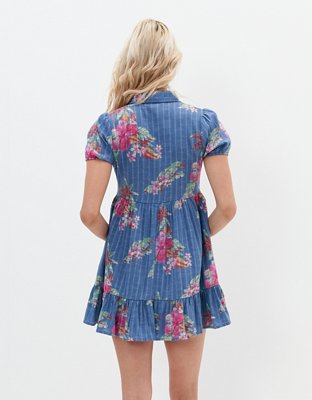 ruched mini dress black The Andamane