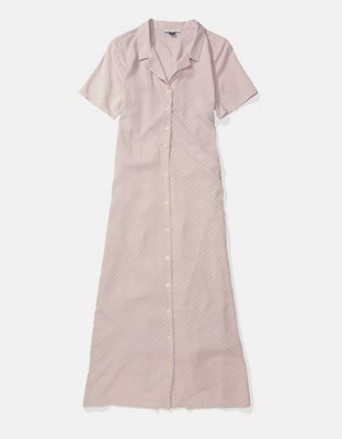 AE Collared Shirt Midi Dress