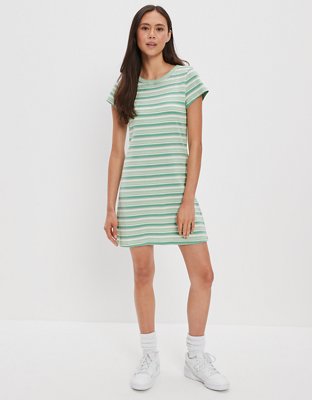 San Diego Fan Dress (pinstripe) - Girls