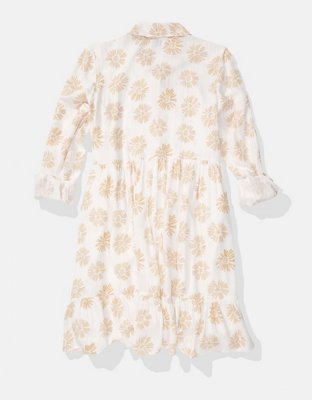 Женские платья American Eagle AE Mini Shirt Dress — фото 4