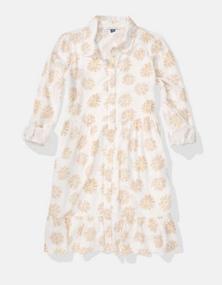 Женские платья American Eagle AE Mini Shirt Dress — фото 3