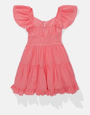 AE Flutter Sleeve Mini Dress