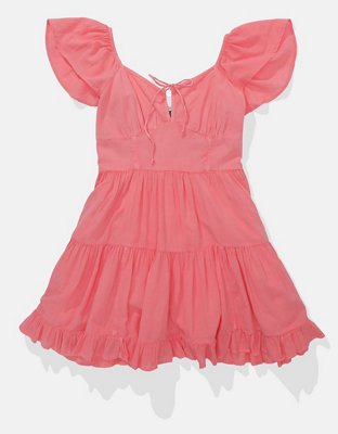 AE Flutter Sleeve Mini Dress