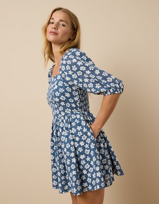 AE Puff Sleeve Mini Dress