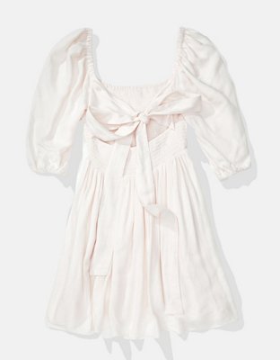AE Reversible Linen Wrap Dress