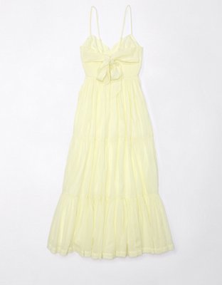 ae tie back midi dress AE Tie Back Midi Dress