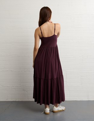 AE Sunchaser V-Neck Midi Dress