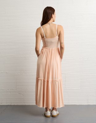 cute hot pink prom dresses Hot Pink Scoop Neck Lace-Up Trumpet Long Prom Dress PSK479 US4 / Hot Pink main image 1