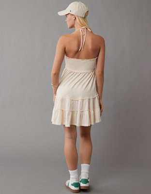 Женские платья American Eagle AE Tiered Knit Babydoll Mini Dress — фото 5