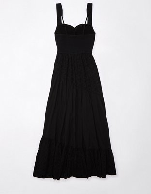AE Asymmetrical Tiered Midi Dress