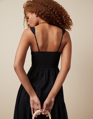 AE Asymmetrical Tiered Midi Dress